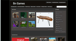 Desktop Screenshot of bngames.com